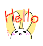 手癖うさぎのスタンプ（個別スタンプ：40）