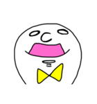 しんぷるな白いやつら（個別スタンプ：31）