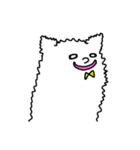 しんぷるな白いやつら（個別スタンプ：32）