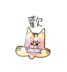 ベンガル猫のぬこまるさん。中国語ラブ編（個別スタンプ：18）