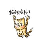 ベンガル猫のぬこまるさん。中国語ラブ編（個別スタンプ：30）