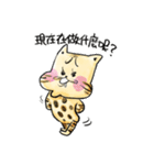 ベンガル猫のぬこまるさん。中国語ラブ編（個別スタンプ：37）