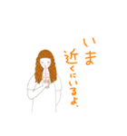 タピオカ女子とイチゴフレーバー（個別スタンプ：3）