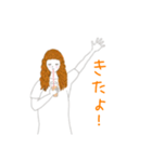 タピオカ女子とイチゴフレーバー（個別スタンプ：5）