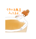 タピオカ女子とイチゴフレーバー（個別スタンプ：11）