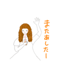 タピオカ女子とイチゴフレーバー（個別スタンプ：16）