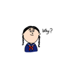 女子高生・女子中学生の生活（個別スタンプ：12）