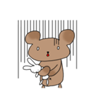 くまとうさぎのぬいぐるみ（個別スタンプ：13）