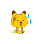 赤いほっぺのキタキツネくん（個別スタンプ：35）
