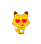 赤いほっぺのキタキツネくん（個別スタンプ：38）