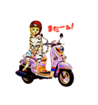 イタズラCAT GIRL2（個別スタンプ：1）
