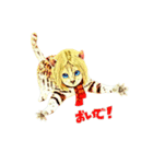 イタズラCAT GIRL2（個別スタンプ：5）