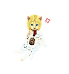 イタズラCAT GIRL（個別スタンプ：6）