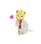 イタズラCAT GIRL（個別スタンプ：7）
