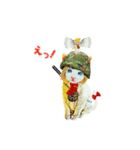 サムライ猫ガール2（個別スタンプ：7）
