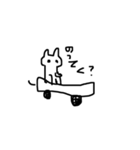 壁紙に影響しないネコちゃん（個別スタンプ：17）