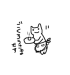 壁紙に影響しないネコちゃん（個別スタンプ：24）