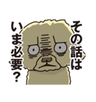 毒舌小姑トイプードル in 京都 1（個別スタンプ：2）