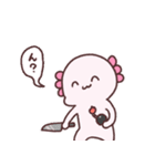 ウーパーとウーパーのような何か（個別スタンプ：14）