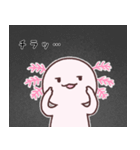 ウーパーとウーパーのような何か（個別スタンプ：23）