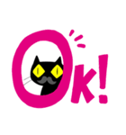 我が家のクロヒゲちゃん（個別スタンプ：2）