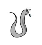線虫（C. elegans）のスタンプ（個別スタンプ：25）