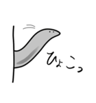 線虫（C. elegans）のスタンプ（個別スタンプ：34）