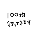よく使う言葉 シンプル（個別スタンプ：13）