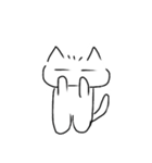 憎めない猫（個別スタンプ：2）