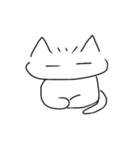 憎めない猫（個別スタンプ：8）