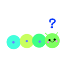 気持ちを伝える いもむしくん（個別スタンプ：35）