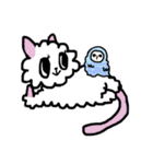 ふくろう ねこ（個別スタンプ：1）