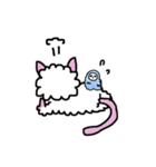 ふくろう ねこ（個別スタンプ：3）