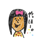 顔色が悪いくるくるぼうや。（個別スタンプ：8）
