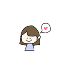 呑んだくれ女子大生（個別スタンプ：2）