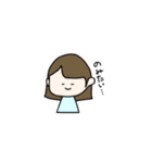 呑んだくれ女子大生（個別スタンプ：4）