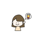 呑んだくれ女子大生（個別スタンプ：6）