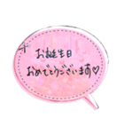美容師さんからお客様への手書きメッセージ（個別スタンプ：32）
