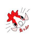 まん丸ころころ ピンポンパール きんぎょ（個別スタンプ：1）