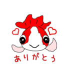 まん丸ころころ ピンポンパール きんぎょ（個別スタンプ：3）