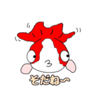 まん丸ころころ ピンポンパール きんぎょ（個別スタンプ：6）