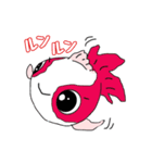 まん丸ころころ ピンポンパール きんぎょ（個別スタンプ：7）