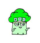 ブロッコリーヴロッコリ。①セリフなしver.（個別スタンプ：4）