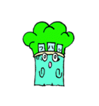 ブロッコリーヴロッコリ。①セリフなしver.（個別スタンプ：12）