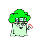 ブロッコリーヴロッコリ。①セリフなしver.（個別スタンプ：16）