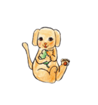 キュートドッグ（個別スタンプ：3）