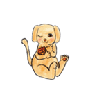 キュートドッグ（個別スタンプ：4）