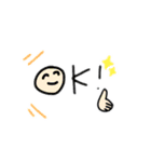 かわい〜ふきだし（個別スタンプ：5）