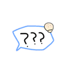 かわい〜ふきだし（個別スタンプ：7）