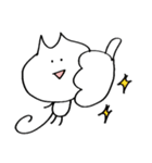ぶんにゃん（個別スタンプ：3）